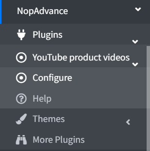 youtube product videos plugin page